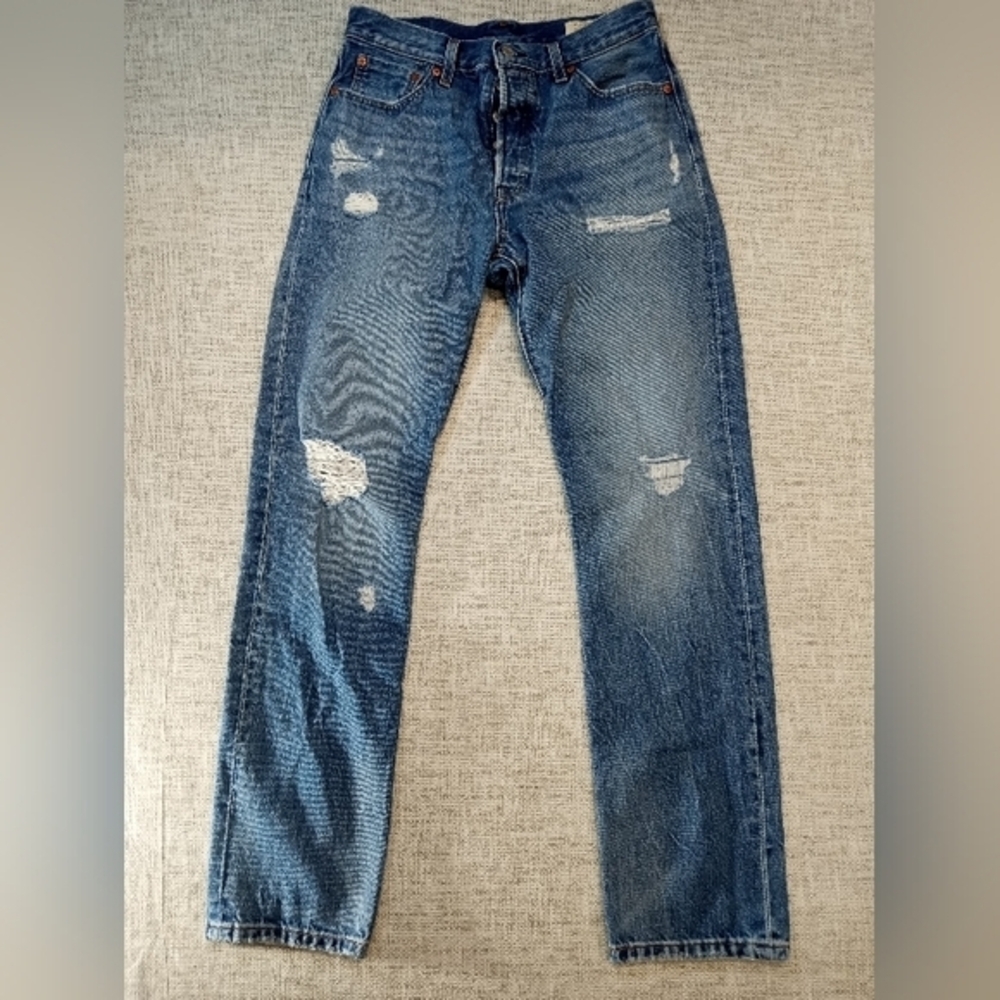 Levi's 501 Irregular‎ Straight Leg Button Fly